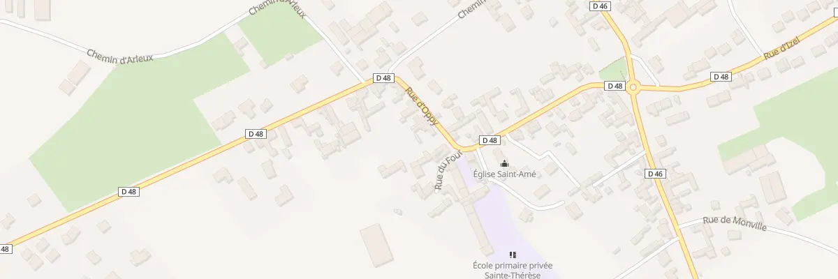 Plan du 3 Rue d’Oppy à Neuvireuil