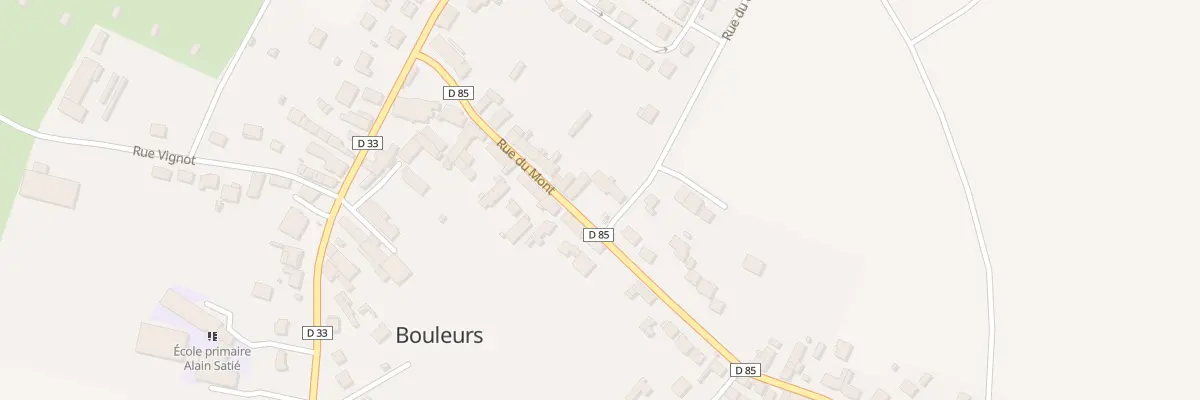 Plan du 11 Rue du Mont à Bouleurs