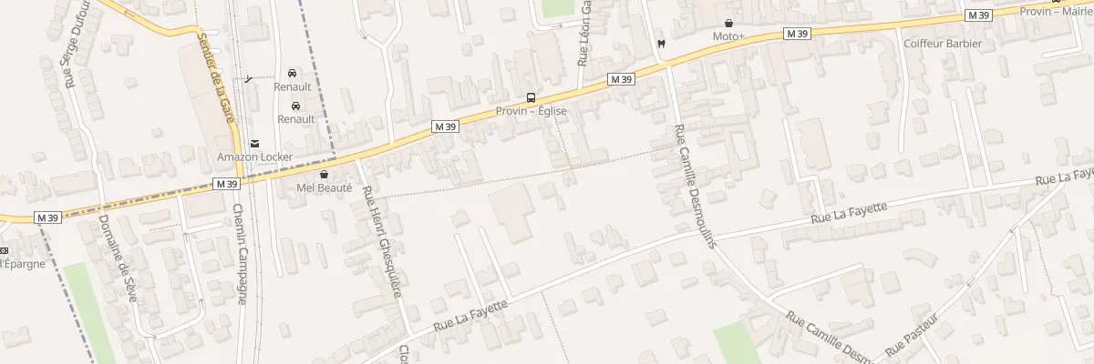 Plan du 50 Rue Lafayette à Provin