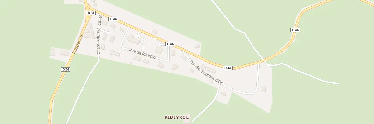Plan du 5046 Ribeyrol à Paulhac