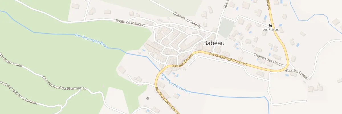 Plan du 5045 Rue de la Forge à Babeau-Bouldoux