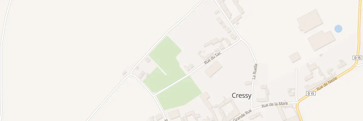 Plan du 4 Rue du Sac à Cressy-Omencourt