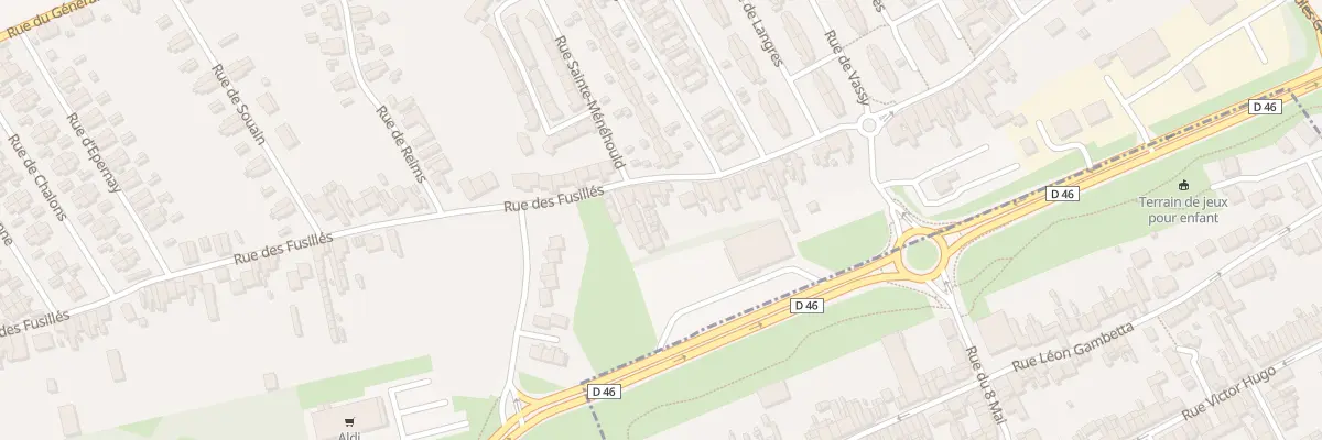 Plan du 43 Rue des Fusillés à Fouquières-lès-Lens