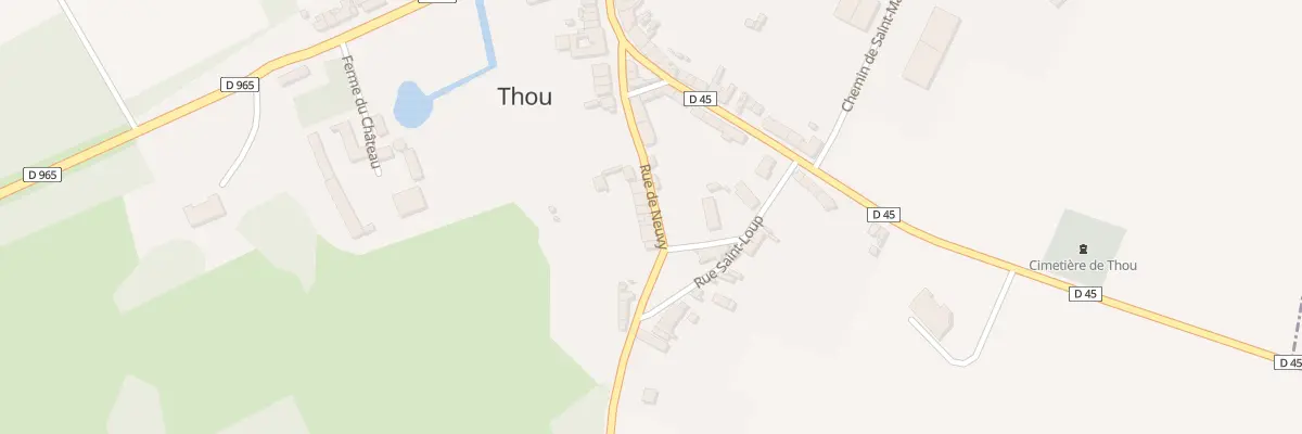 Plan du 5048 Le Bourg à Thou