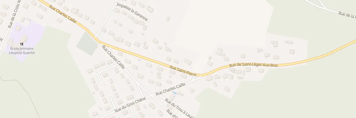 Plan du 15 Rue Saint Pierre à Montmacq
