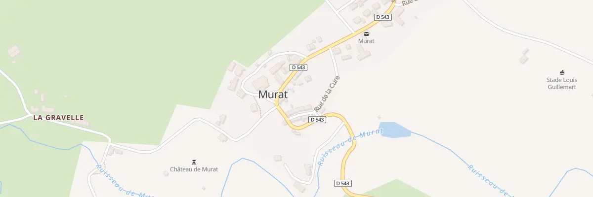 Plan du 17 Rue Paul Lassauzé à Murat