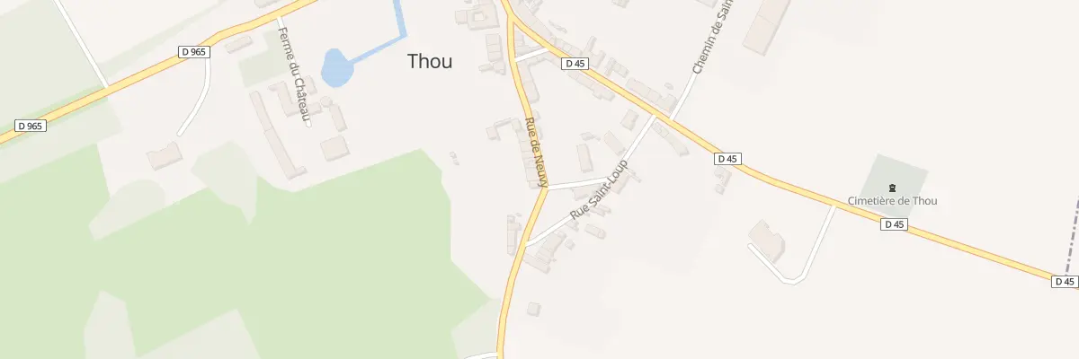 Plan du 5049 Le Bourg à Thou