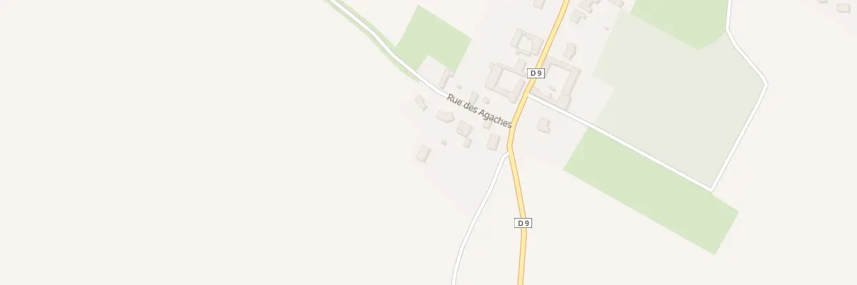 Plan du 1Q Rue des Agaches à Chérisy