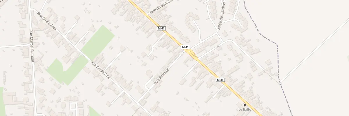Plan du 3 Rue Pasteur à Sainghin-en-Weppes