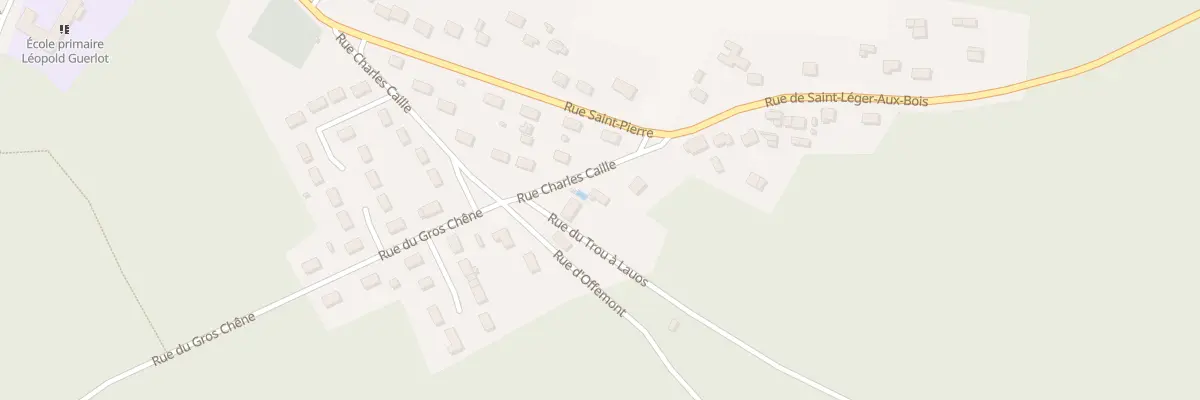 Plan du 38B Rue Charles Caille à Montmacq