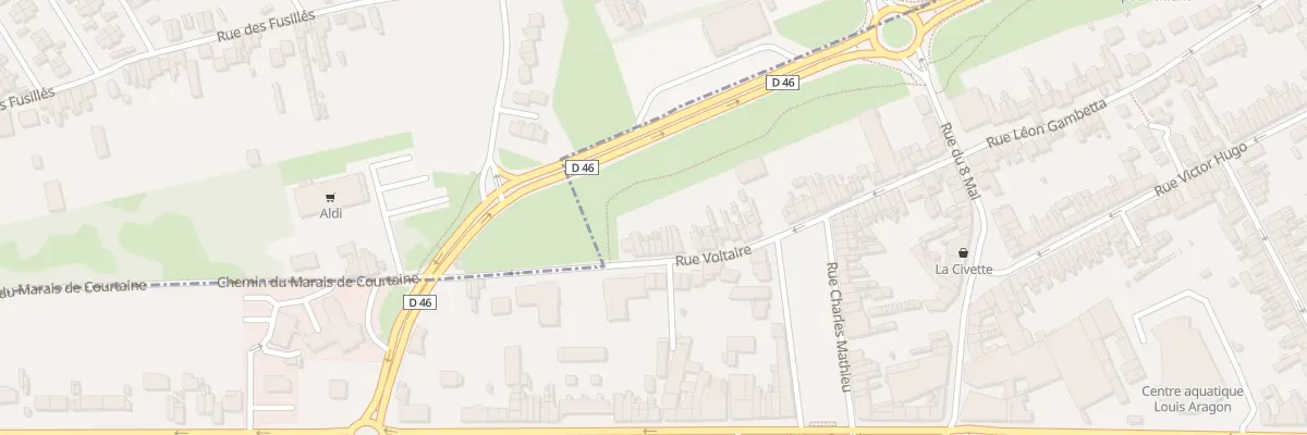 Plan du 57 Rue Voltaire à Billy-Montigny