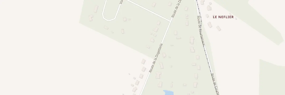 Plan du 5033 Le Bois des Cranes à Thorailles
