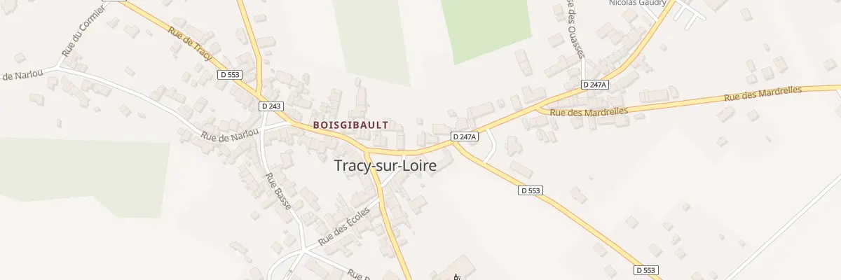 Plan du 2 Rue de la Mairie à Tracy-sur-Loire