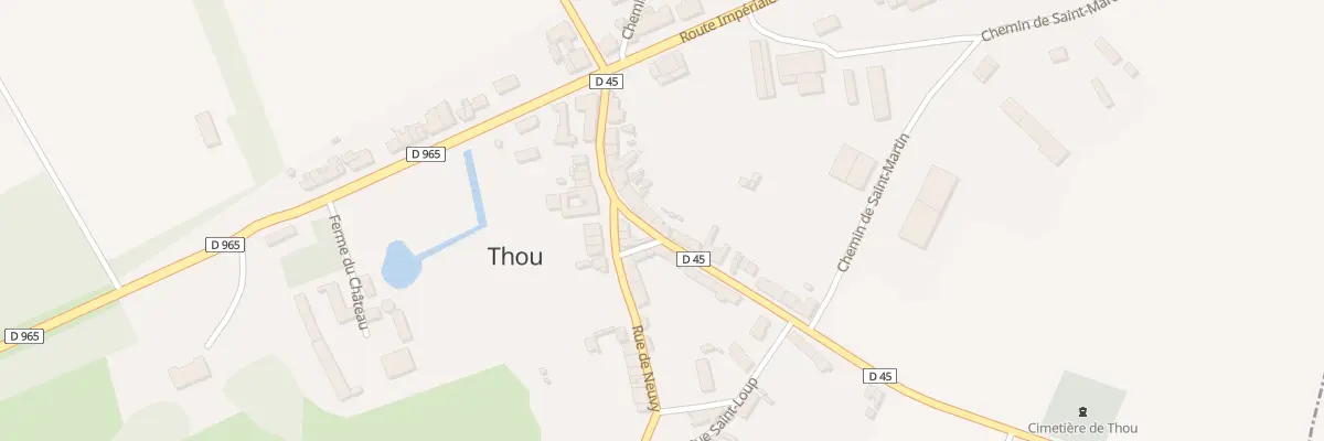 Plan du 5077 Le Bourg à Thou