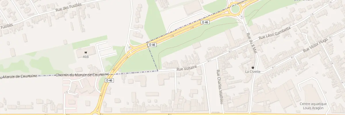 Plan du 55 Rue Voltaire à Billy-Montigny