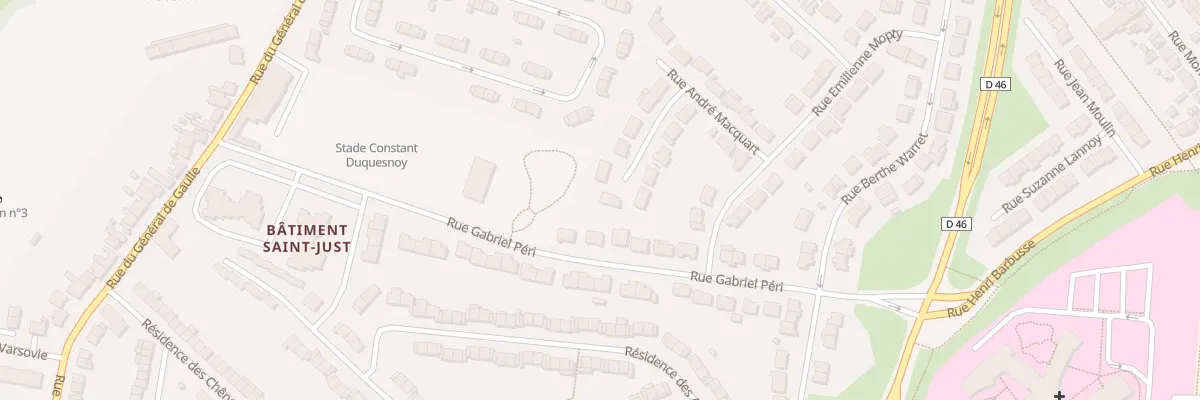 Plan du 26 Rue André Macquart à Rouvroy