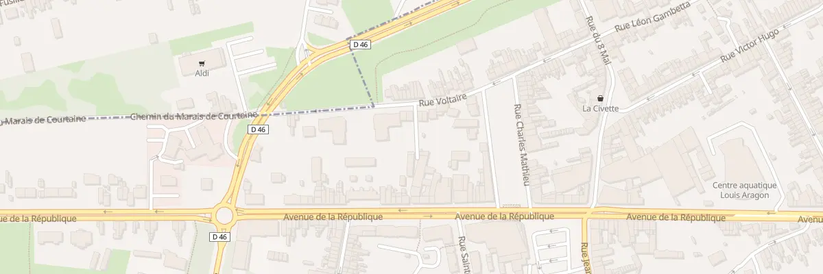 Plan du 36 Rue Voltaire à Billy-Montigny