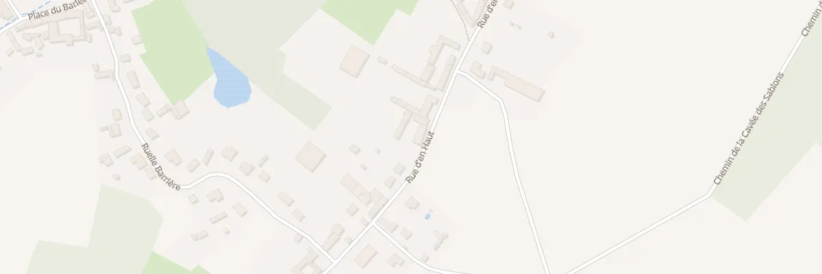 Plan du 46 Rue d’En Haut à Cannectancourt