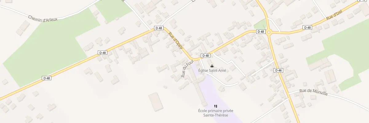Plan du 1 Rue d’Oppy à Neuvireuil