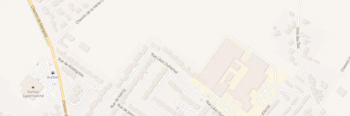 Plan du 29 Rue Léon Duhamel à Harnes