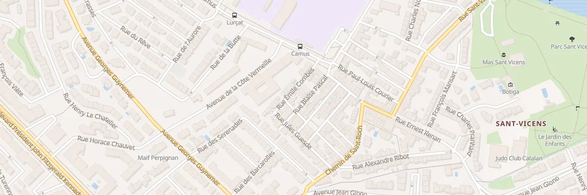 Plan du 11 Rue Emile Combes à Perpignan
