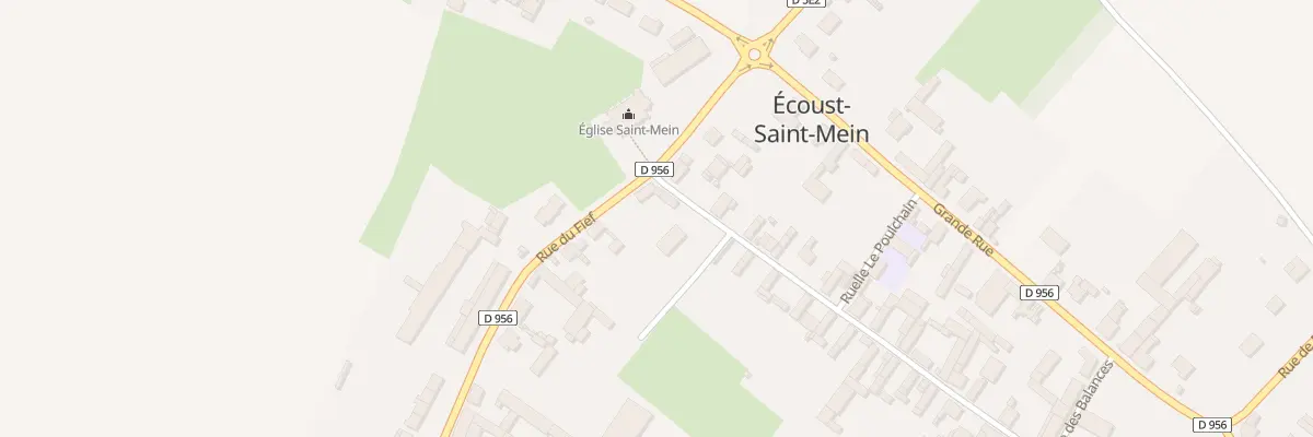 Plan du 7 Rue du Fief à Écoust-Saint-Mein