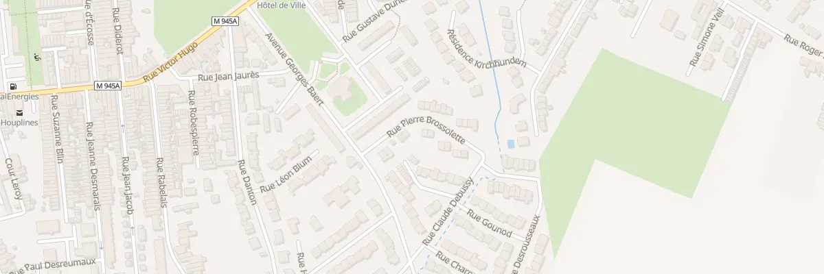 Plan du 8 Rue Pierre Brossolette à Houplines