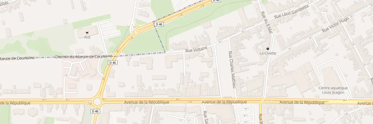 Plan du 32 Rue Voltaire à Billy-Montigny