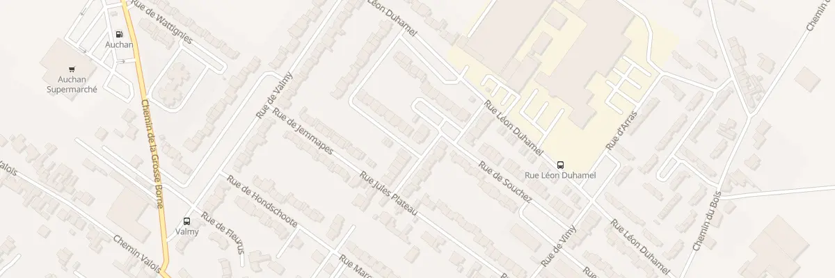 Plan du 14 Rue de Mont-saint-eloi à Harnes