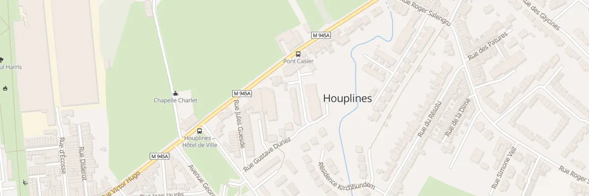 Plan du 37 Rue Victor Hugo à Houplines
