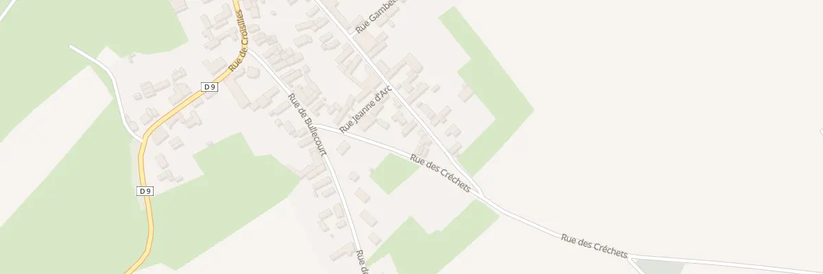 Plan du 20 Rue Pasteur à Fontaine-lès-Croisilles