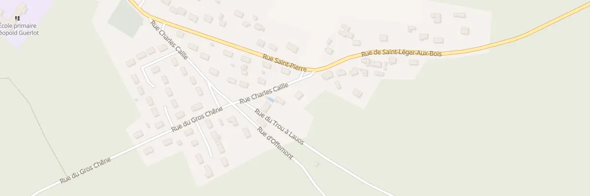 Plan du 40 Rue Charles Caille à Montmacq