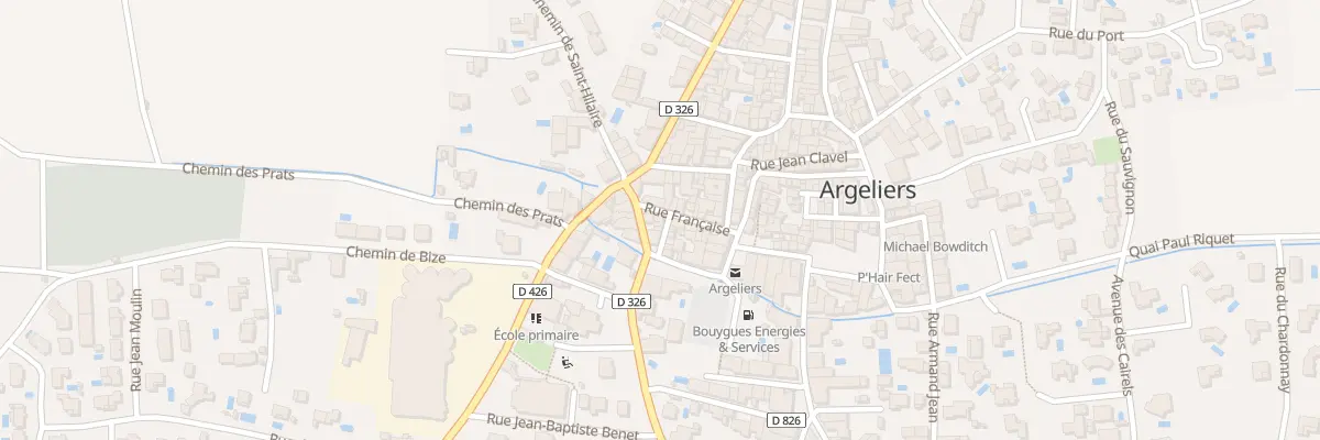Plan du 9 Rue Française à Argeliers