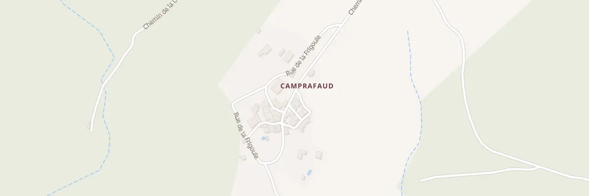 Plan du 5376F Hameau de Camprafaud à Ferrières-Poussarou