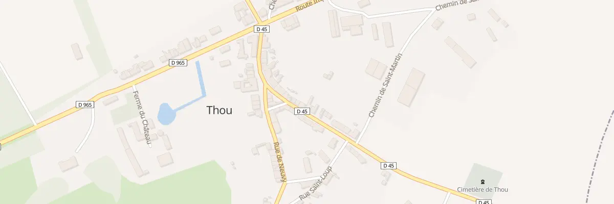 Plan du 5082 Le Bourg à Thou