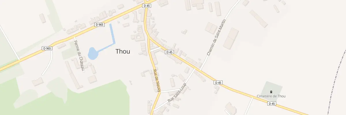 Plan du 5094 Le Bourg à Thou