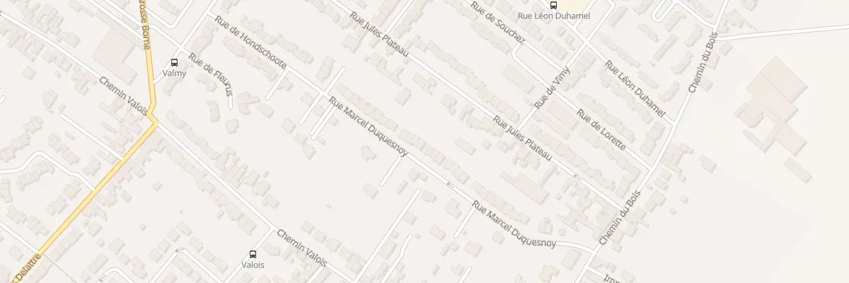 Plan du 32 Rue Marcel Duquesnoy à Harnes