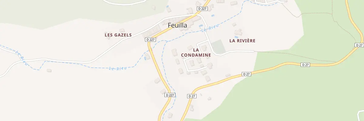 Plan du 5114 La Condamine à Feuilla