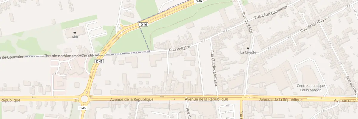 Plan du 26 Rue Voltaire à Billy-Montigny