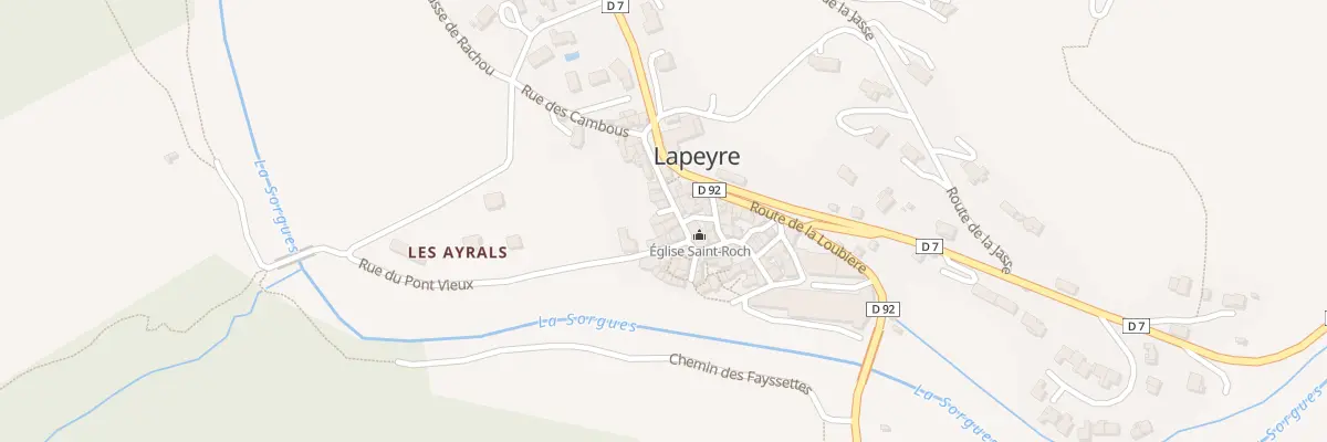 Plan du 5143 Rue Lord Byron à Versols-et-Lapeyre