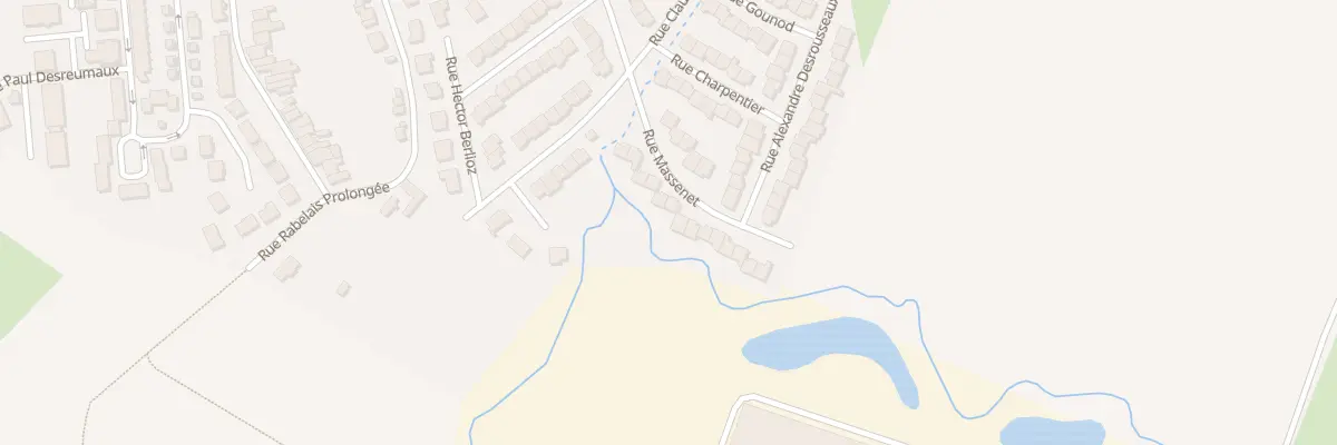 Plan du 32 Rue Massenet à Houplines