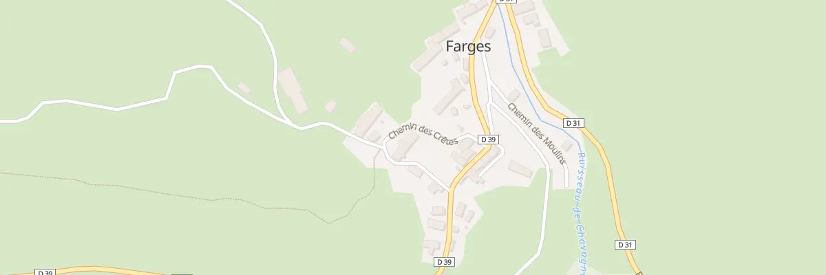 Plan du 5029 Farges à Virargues