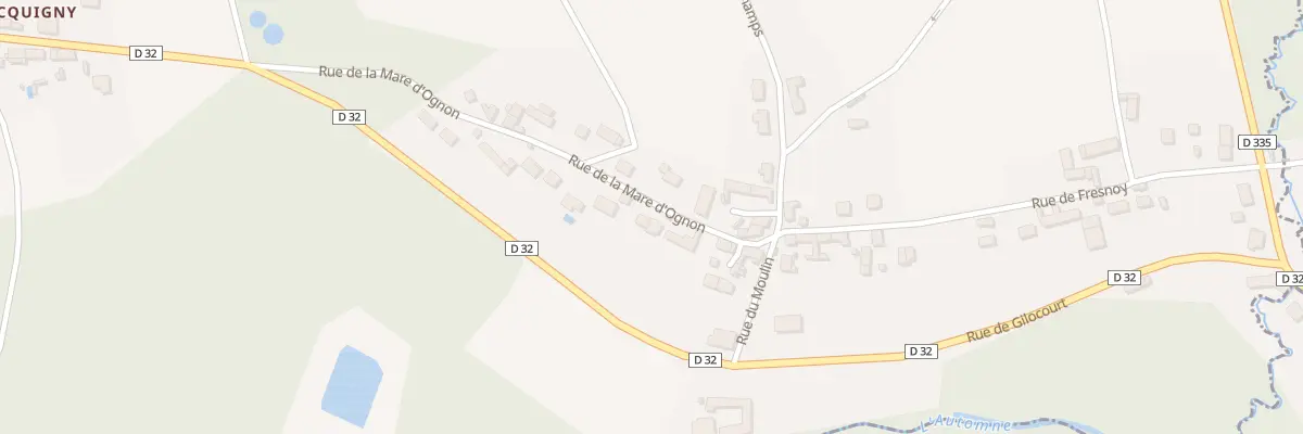 Plan du 9 Rue de la Mare d’Oignon à Morienval