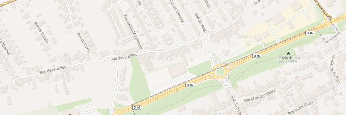 Plan du 25 Rue des Fusillés à Fouquières-lès-Lens