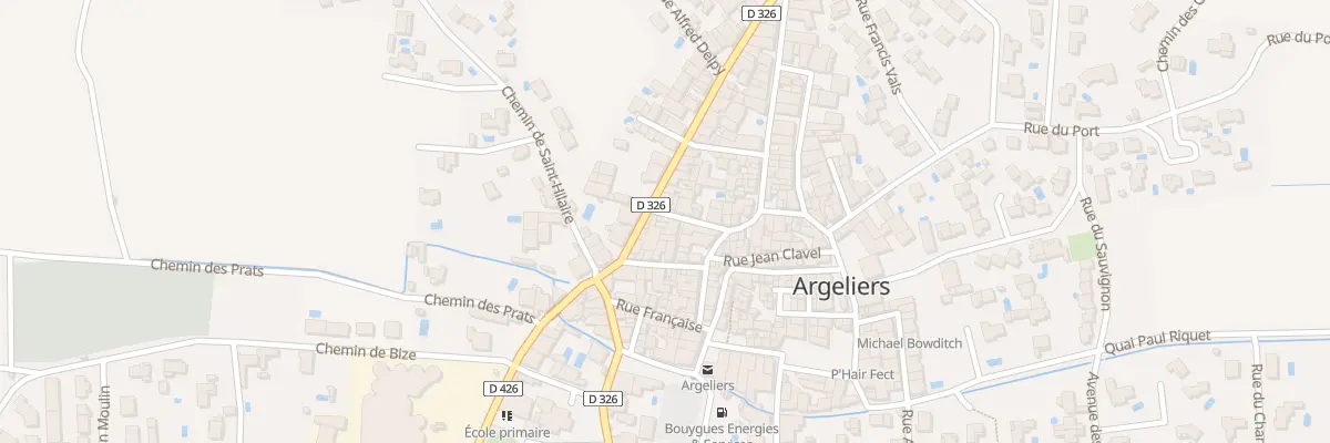 Plan du 7 Rue Louis-blanc à Argeliers