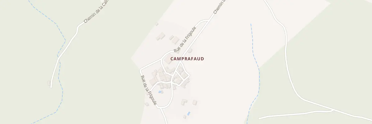 Plan du 5378F Hameau de Camprafaud à Ferrières-Poussarou