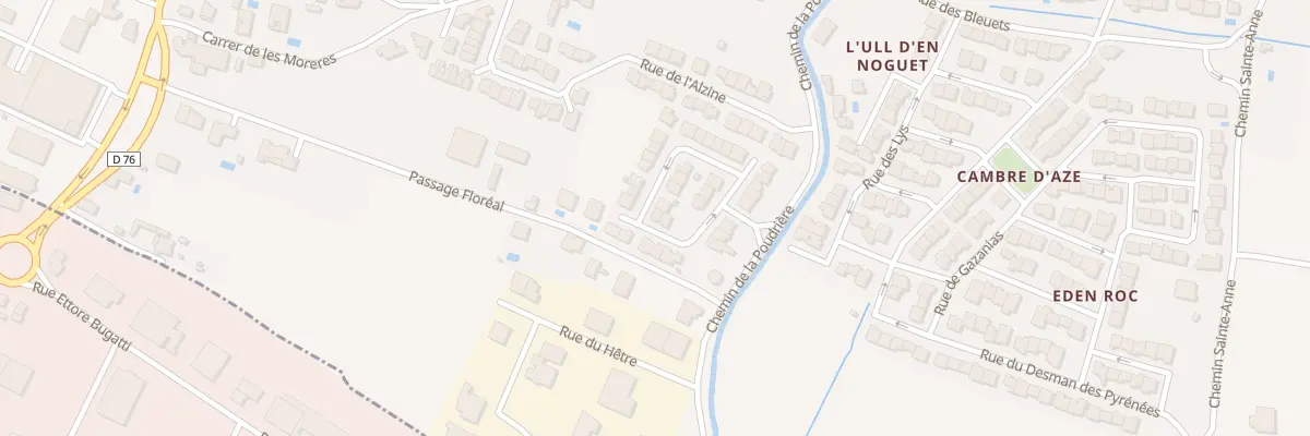 Plan du 16A Rue des Primevères à Pia