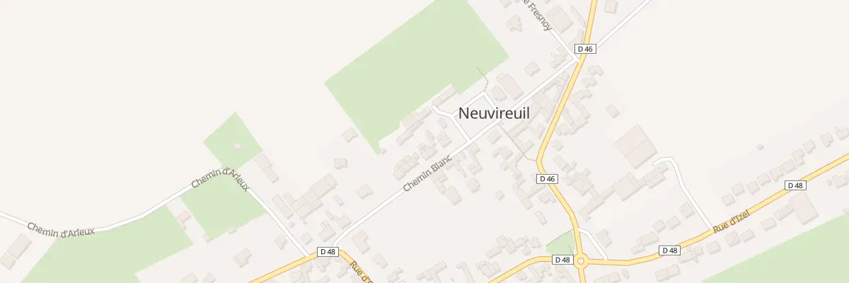 Plan du 13 Che Blanc à Neuvireuil