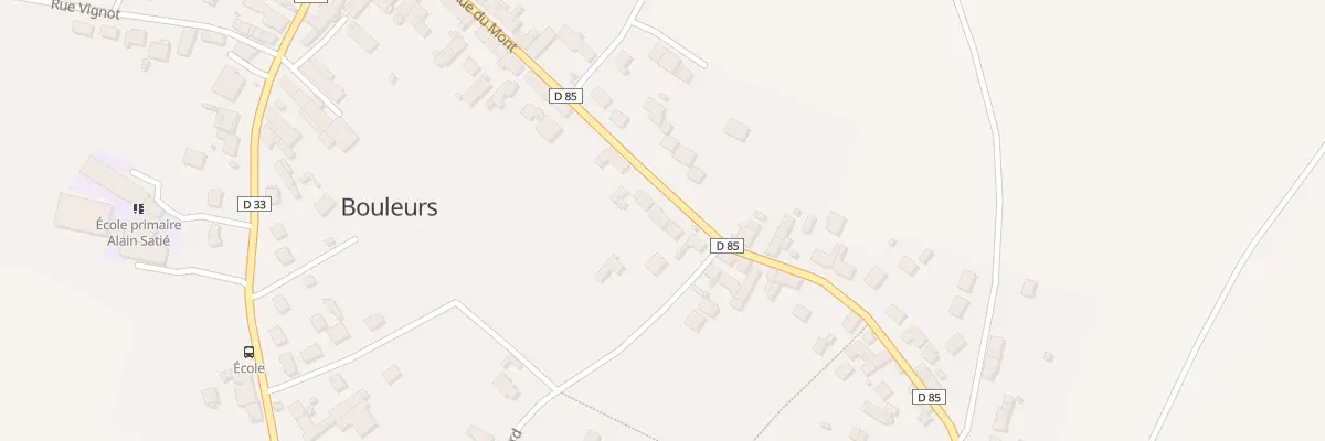 Plan du 26 Rue du Mont à Bouleurs