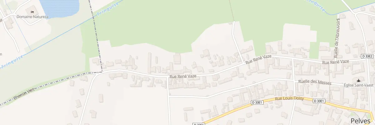 Plan du 40 Rue René Vazé à Pelves